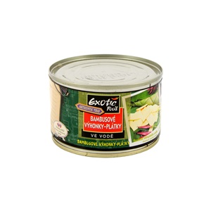 Exotic Food bambusové výhonky plátky 227g