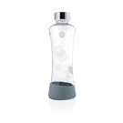Equa láhev Metallic Silver sklo 550ml
