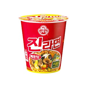Ottogi polévka Jin Ramen Hot cup 65g