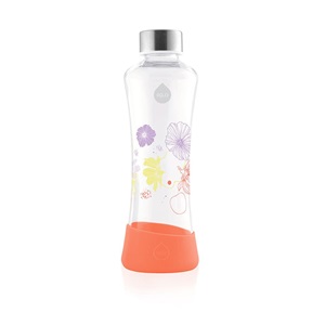 Equa láhev Flowerhead Poppy sklo 550ml