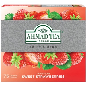 Ahmad ovocný čaj Sladká jahoda 75x1,8g