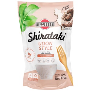 Miyata Konjakové nudle shirataki ve tvaru udon 270g