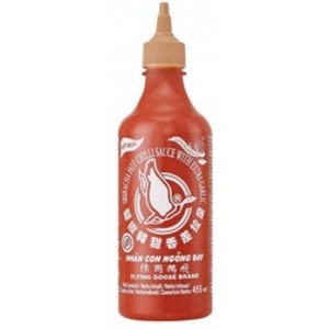 Flying Goose Sriracha česneková bez glutamátu chilli omáčka 455ml