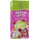 G'tea instantní matcha latte třešen a mandle 10x9g