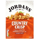 Jordans Country Crisp celozrnné cereálie s ořechy 500g