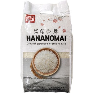 Hananomai prémiová rýže na sushi 9kg