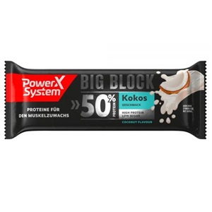 Power X proteinová tyčinka Big Block Kokos 100g