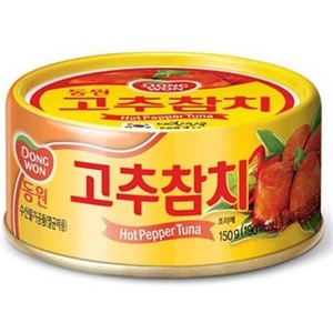 Dong Won tuňák v oleji s chilli plech 150g