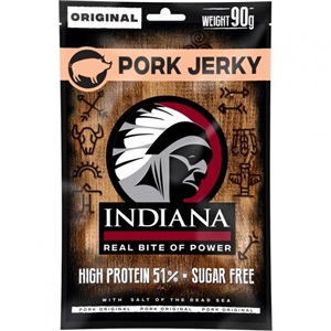 Indiana Jerky sušené vepřové maso Original 90g