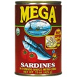 MEGA sardinky v tomatové omáčce s chilli 425g