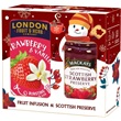 Mackay's London Jahoda s vanilkou a jahodový džem vánoční 340g