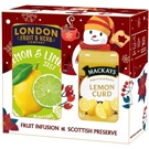 Mackay's London Citrón a limetka a citrónový krém vánoční 340g