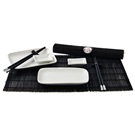 Golden Turtle jídelní sushi set pro 2 osoby černý