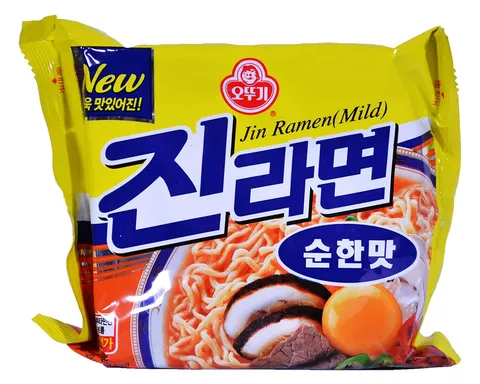 Ottogi polévka Jin Ramen Mild (nepálivá) 120g