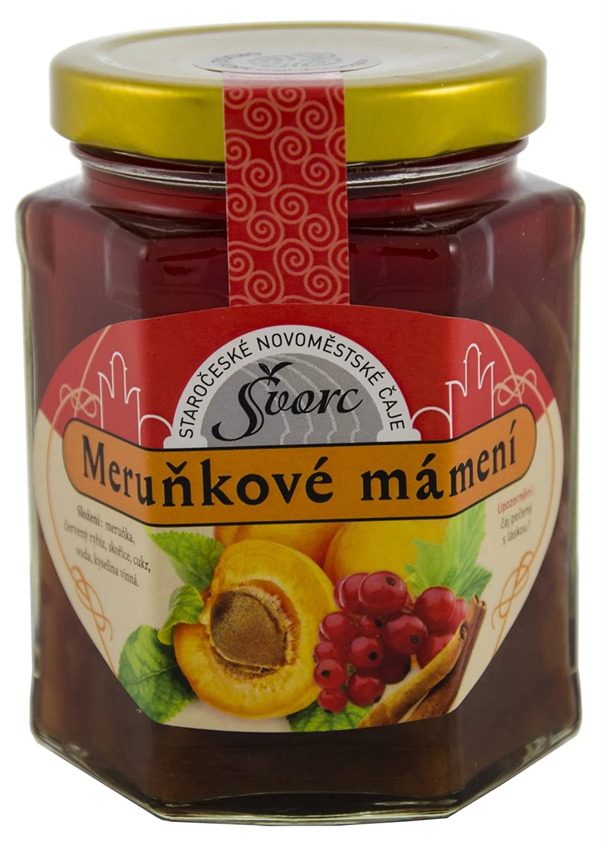 Švorc Pečený čaj Meruňkové mámení sklo 275ml