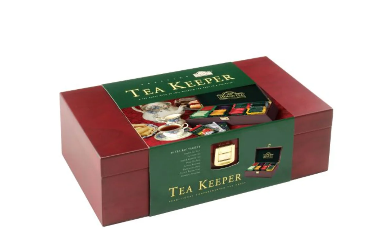 Ahmad dřevěná kazeta Tea Keeper 8x10x2g