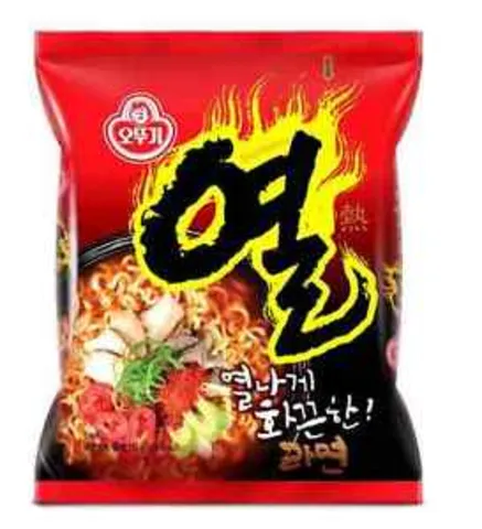 Ottogi Yeul Ramen velmi pálivá polévka 120g