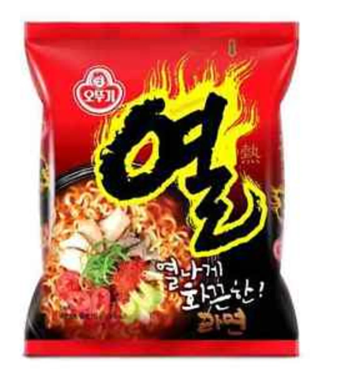 Ottogi Yeul Ramen velmi pálivá polévka 120g