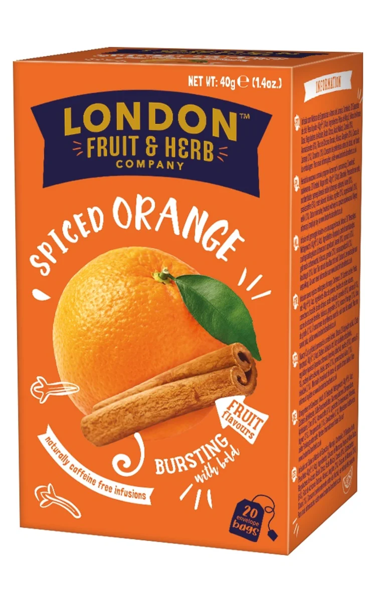 London Fruit & Herb pomerančový čaj se skořicí 20x2g
