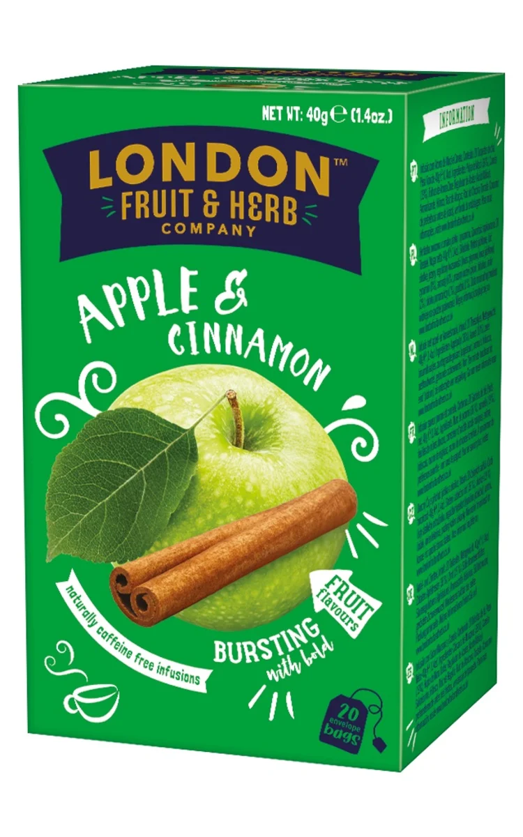 London Fruit & Herb jablkový čaj so škoricou 20x2g