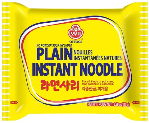 Ottogi ramen nudle bez příchutě (Sari) 110g