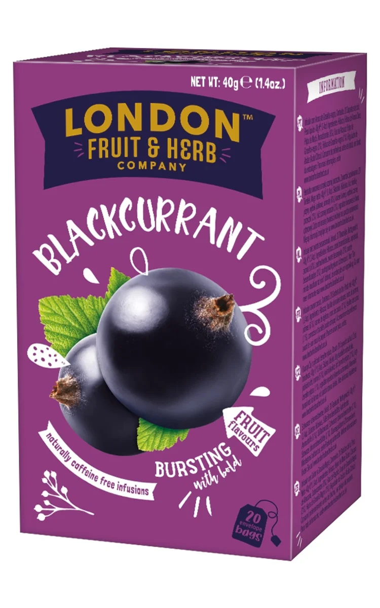 London Fruit & Herb čaj černý rybíz 20x2g