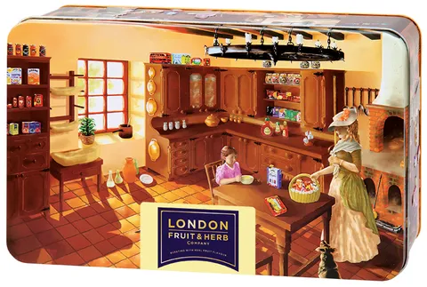 London Fruit & Herb dárková kazeta plech 60x2g