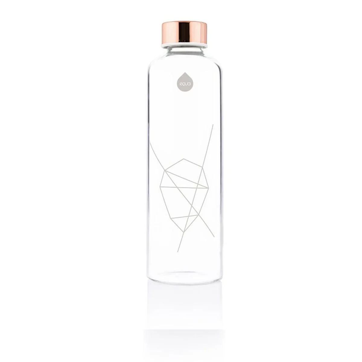 Equa láhev Mismatch Rose Gold sklo 750ml