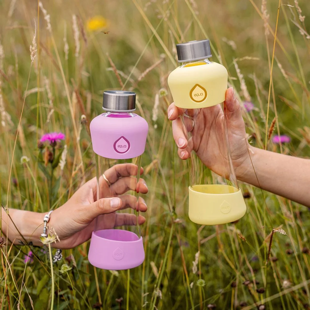 Equa láhev Active Lemon sklo 550ml