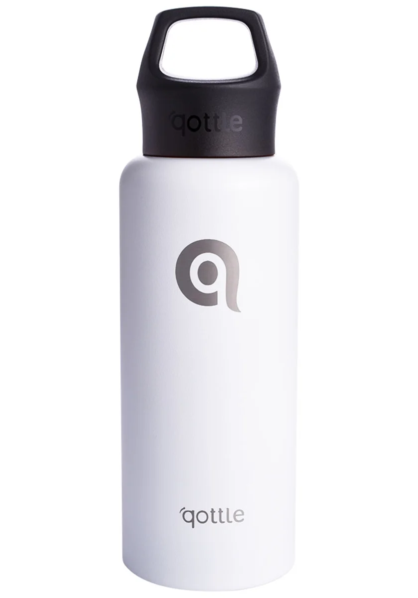 Qottle vakuová sportovní termoláhev bílá 550ml