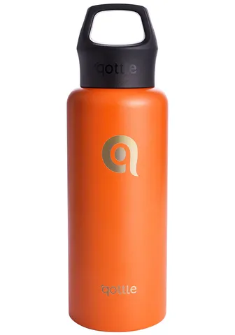 Qottle vakuová sportovní termoláhev oranžová 550ml