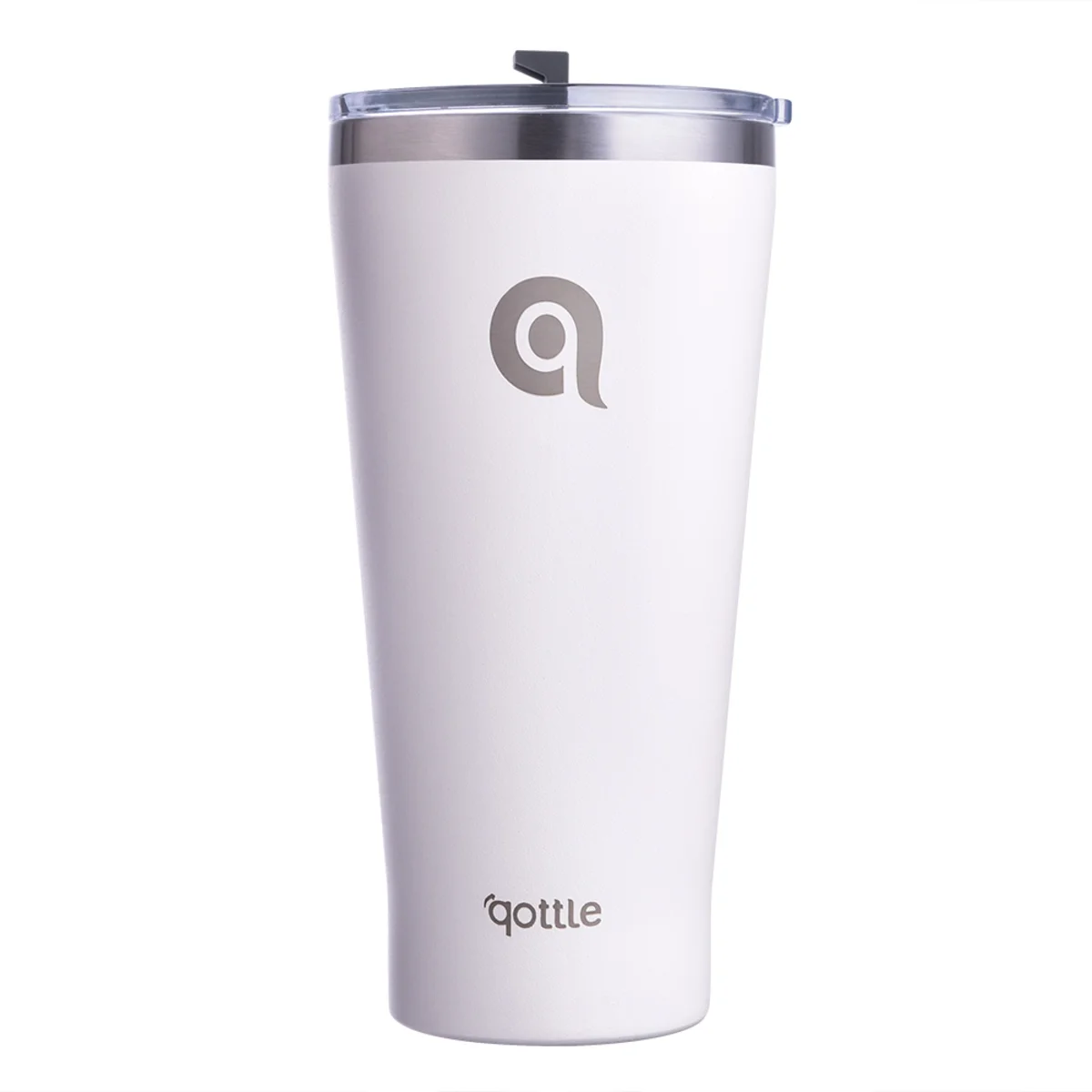Qottle vakuový termohrnek bílý 880ml
