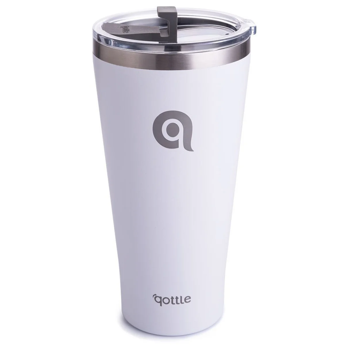 Qottle vakuový termohrnek bílý 880ml