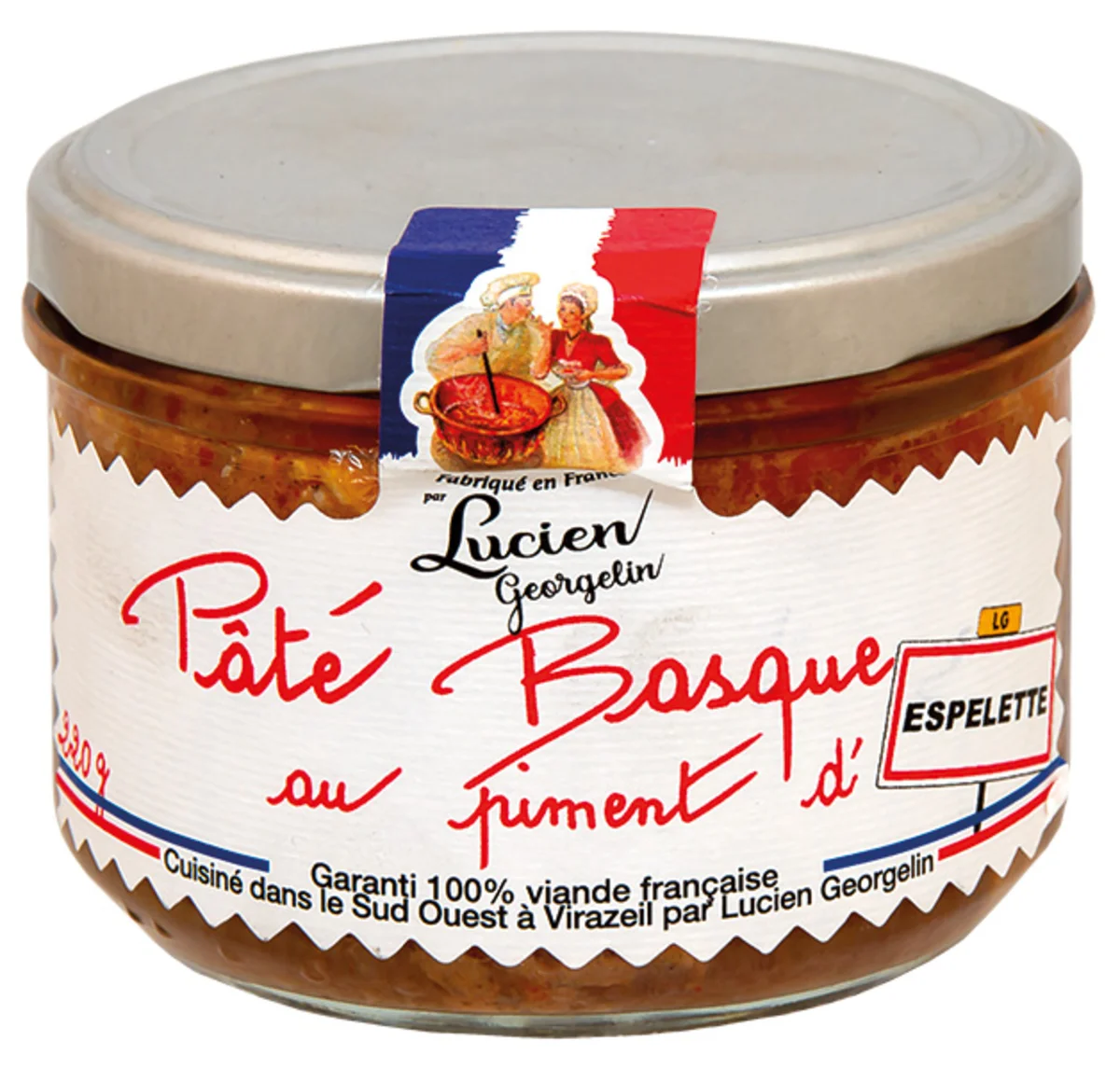 Lucien Georgelin Terina s paprikou Espelette 220g