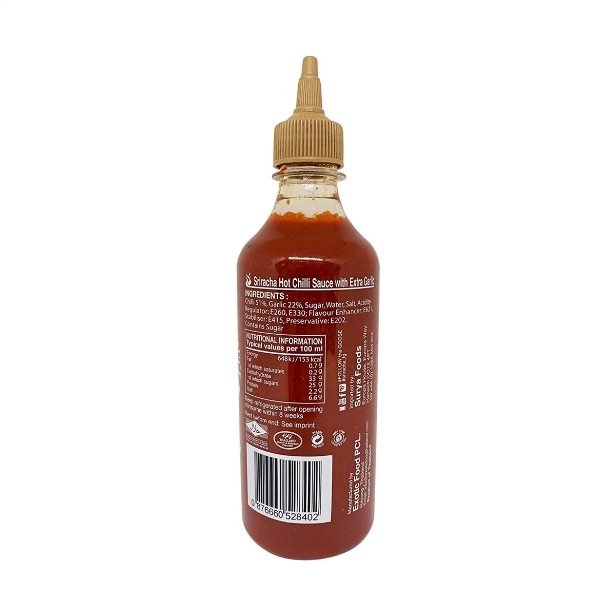 Flying Goose Sriracha cesnaková chilli omáčka 455ml