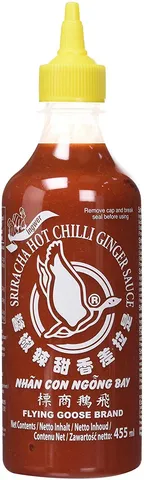 Flying Goose Sriracha zázvorová chilli omáčka 455ml