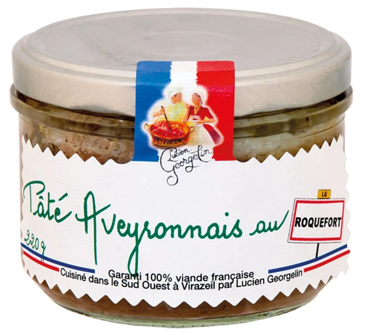 Lucien Georgelin terina s rokfórem 220g