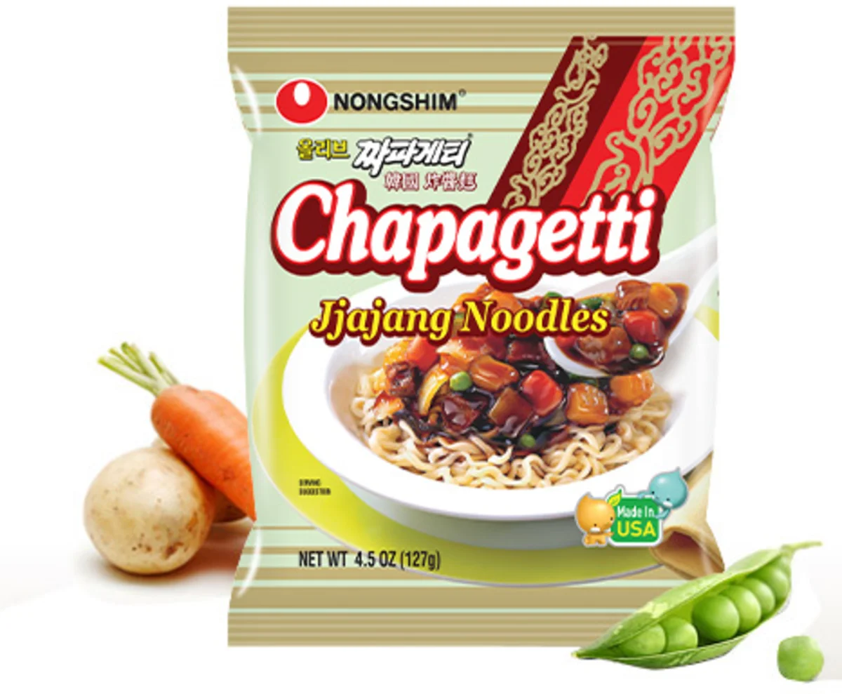 Nongshim instantní korejské nudle Chapagetti 140g