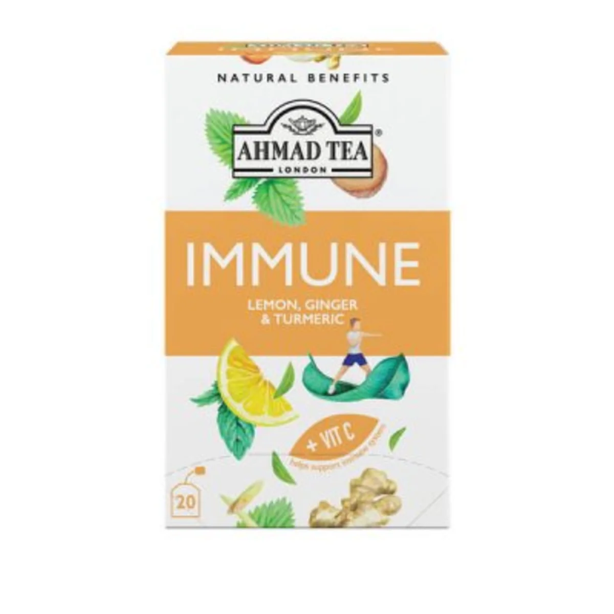 Ahmad funkční čaj IMMUNE ALU 20x1,5g