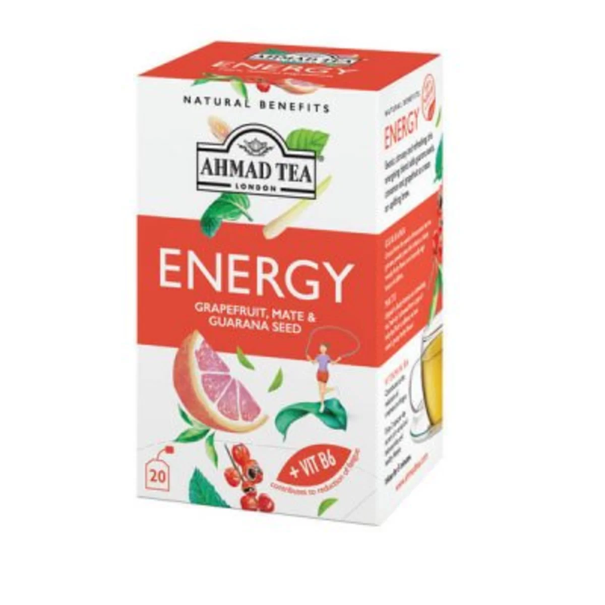 Ahmad funkční čaj ENERGY ALU 20x1,5g