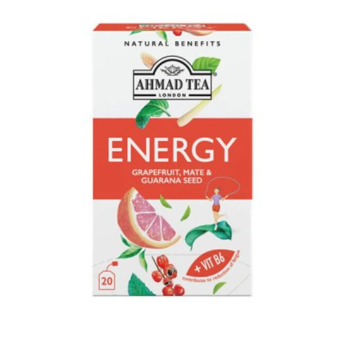 Ahmad funkční čaj ENERGY ALU 20x1,5g