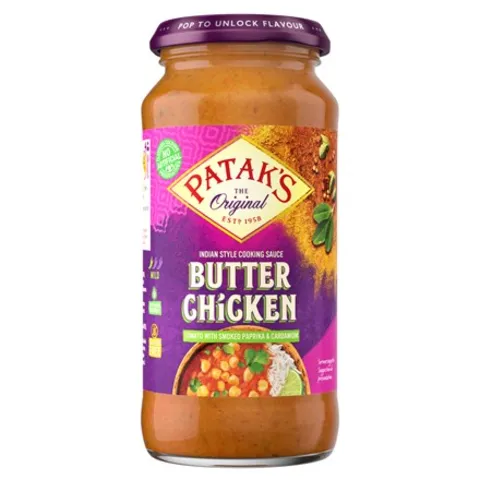 Patak's Butter chicken indická omáčka sklo 450g