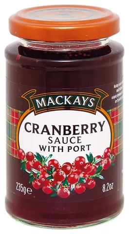 Mackay's brusinky s portským vínem 235g