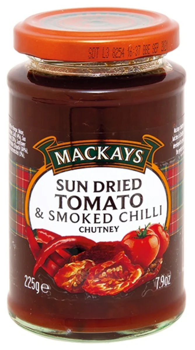 Mackay's chutney sušená rajčata a chilli 205g