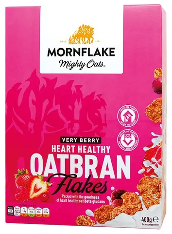 Mornflake Celozrnné lupínky s ovocem 400g