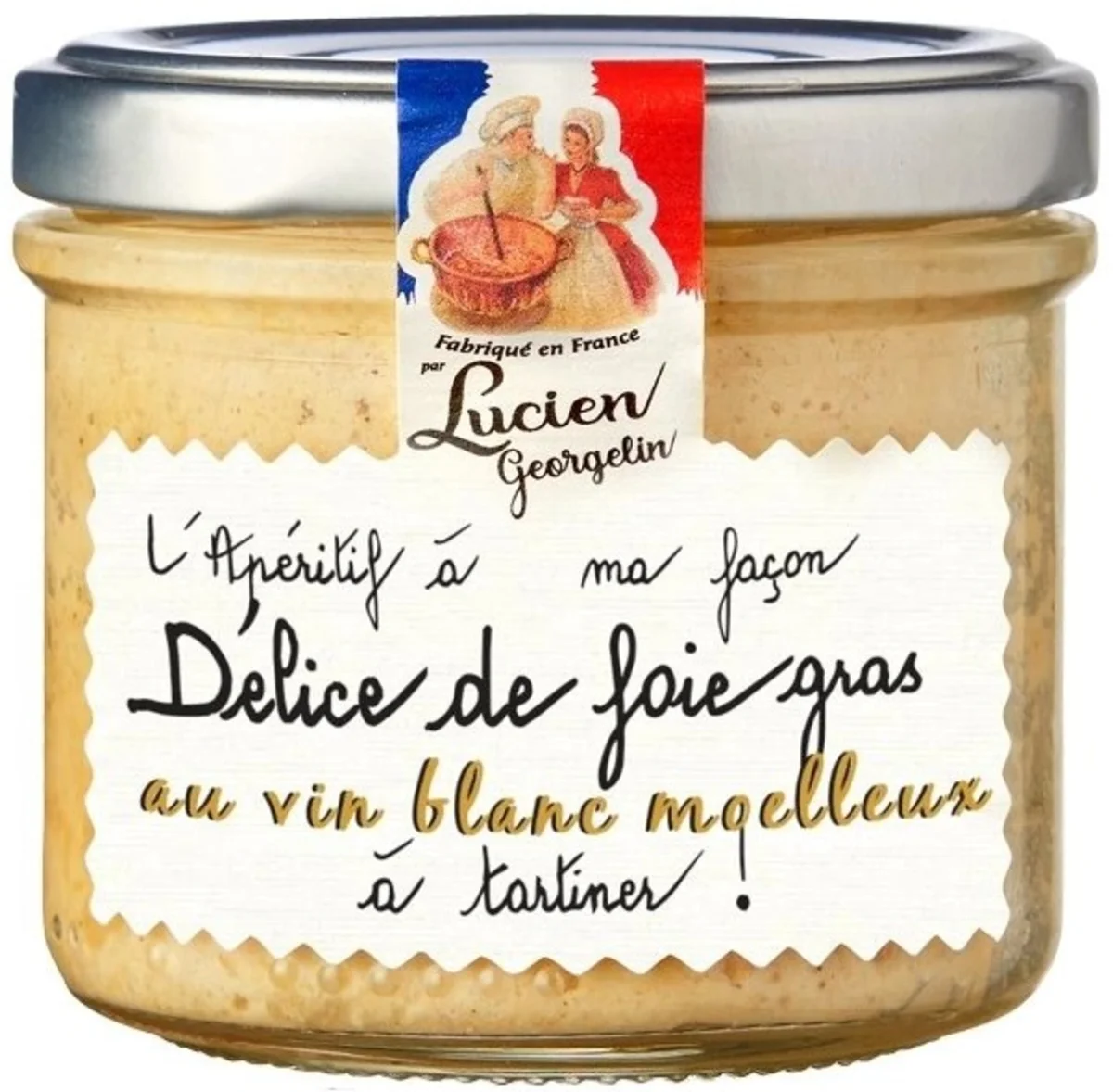 Lucien Georgelin Foie Gras s bílým vínem 100g