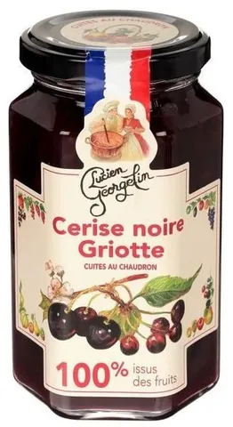 Lucien Georgelin džem 100% černé třešně a višně 300g