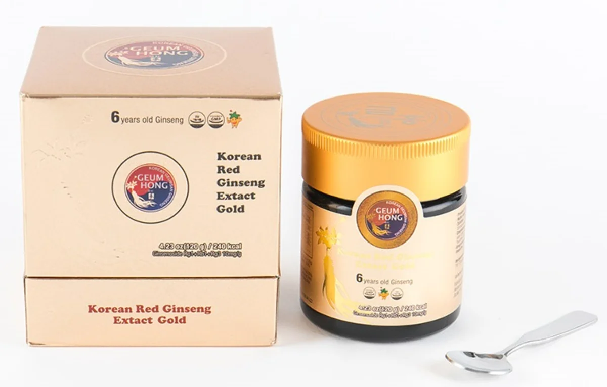 Geumhong červený ženšen kórejský (extrakt) Gold 120g