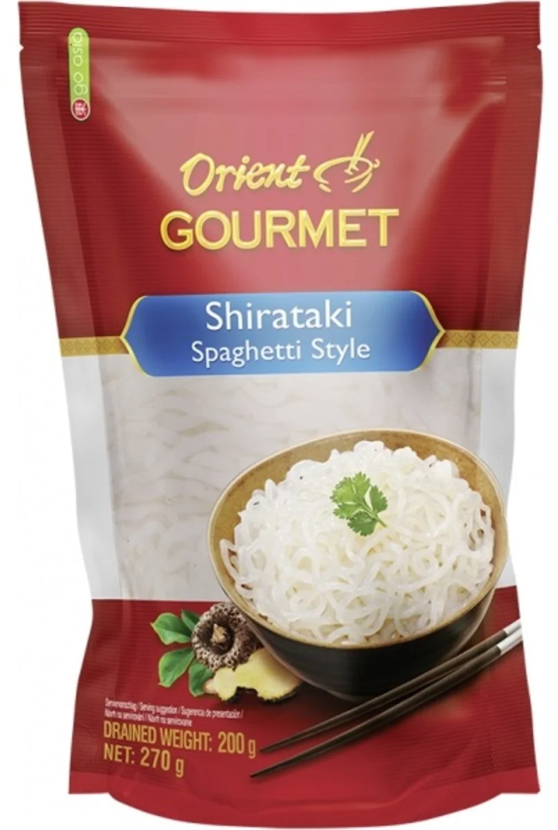 Orient Gourmet konjakové nudle shirataki ve tvaru spaghetti 270g