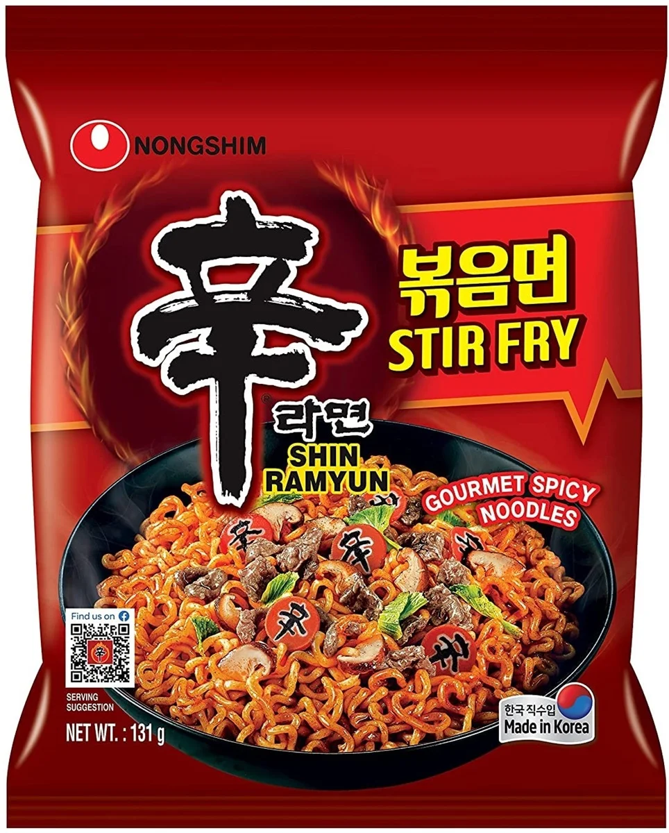 Nongshim ramen nudle stir fry 131g